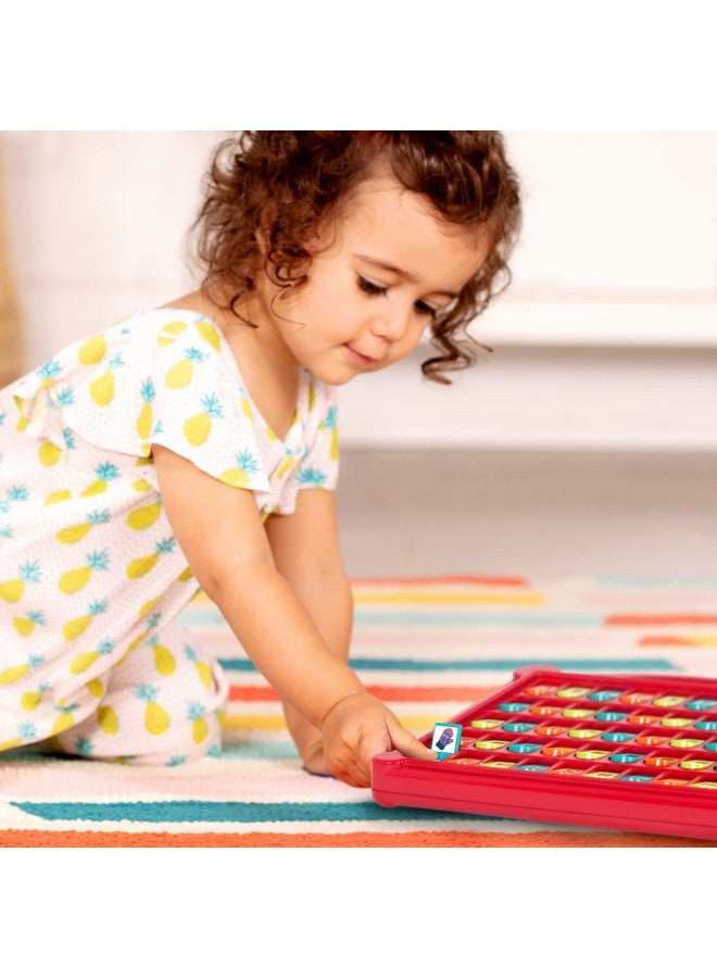 Battat - French Alphabet Toy For Learning - 50 Pop-Up Flaps - Letters, Words, Numbers, Colors, Shapes - Educational Toy For Toddlers, Kids - 3 Years + - Alphabet Cache-Cache - Image 2