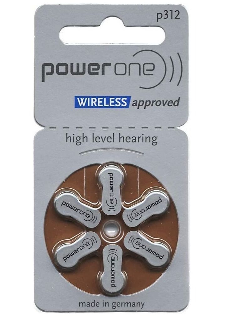 Power One Original German Power One 1.45V Battery Pack for Exceptional Sound Quality for Hearing Improvement, Pack of 60  - Image 3