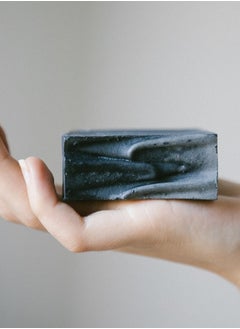 ALIF NATURALS Activated Charcoal Organic and Handmade Soap for Face and Body Cleanser  | 125g | Pack of 3  - Image 2