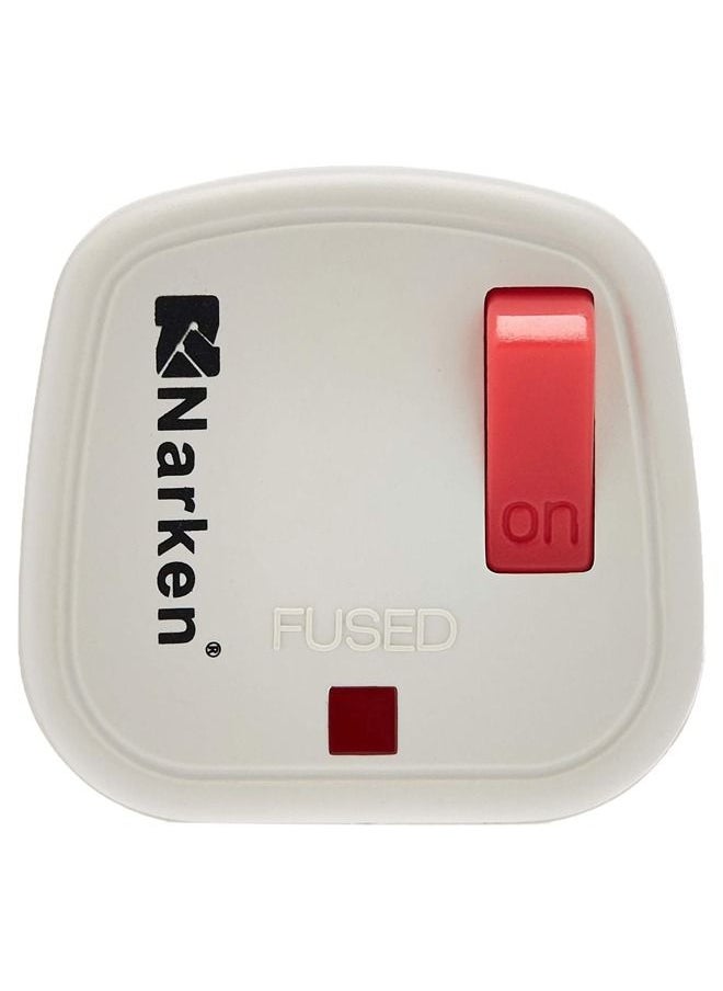 Narken Narken 3 Pin Plug Switch On/Off Fuse Max 13A 250V  - Image 2