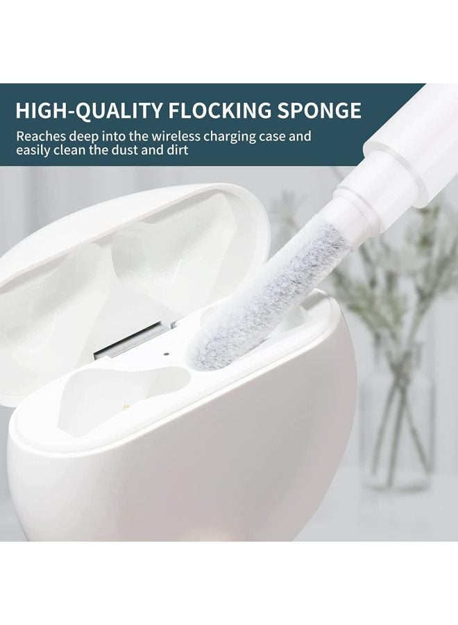 Multi Cleaning Pen Multi-purpose Cleaning Pen Bluetooth Headset Cleaning Pen Cleaning Artifact-Color:3in1/1 Generation/white-pearl Bag  - Image 3