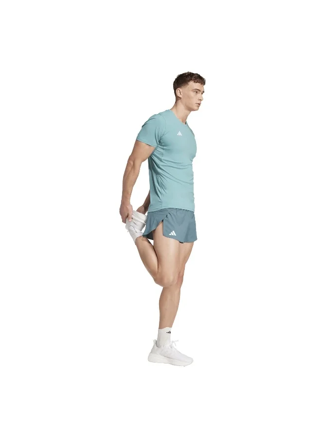 Adidas Adizero E Split Green Shorts (1/4) Shorts For Men