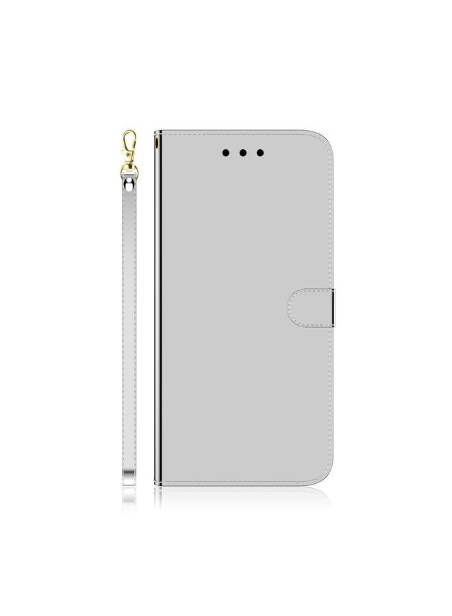 اس-توب جراب لهاتف Nokia G22 مصنوع من الجلد الصناعي بسطح مرآة - Image 2