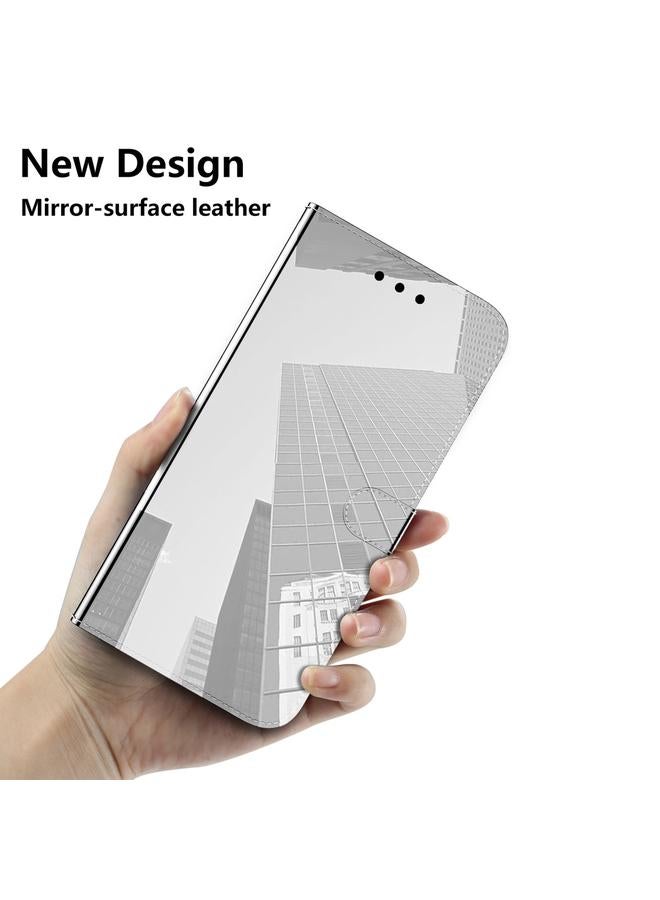 اس-توب جراب لهاتف Nokia G22 مصنوع من الجلد الصناعي بسطح مرآة - Image 5