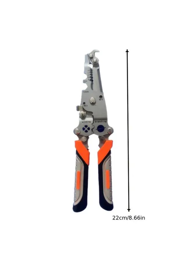Heavy Duty Wire Stripper Pliers 1pc Multi Functional Electrician Tool Durable - Image 3