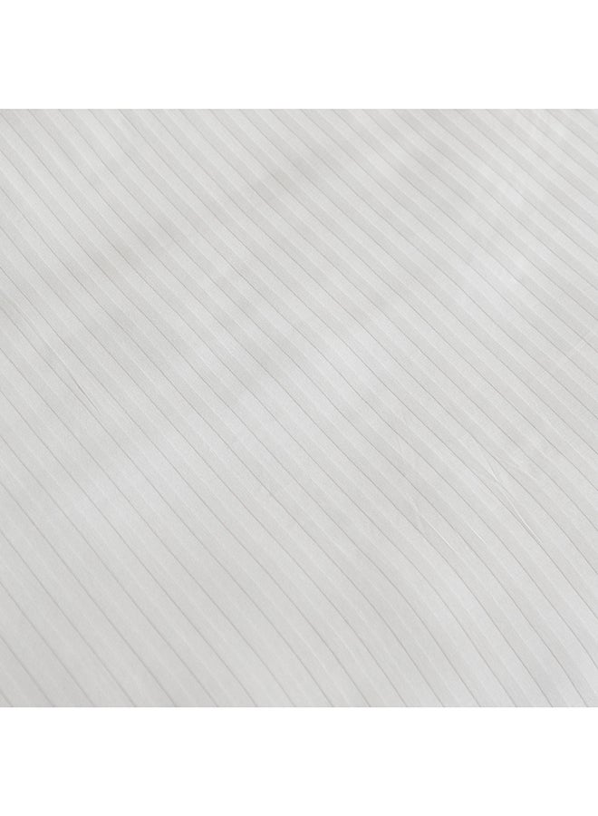 Home Box Hamilton Stripe Satin Cotton Single Fitted Sheet 200 x 30 x 90 cm  - Image 4