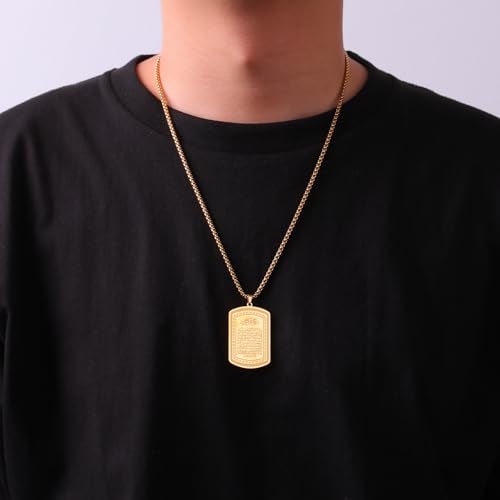 VASSAGO Islam Koranic Ayatul Kursi Necklace Muslim Surah Quran Allah Arab Pendant Necklace Fashion Ramadan Jewelry Gifts - Image 2