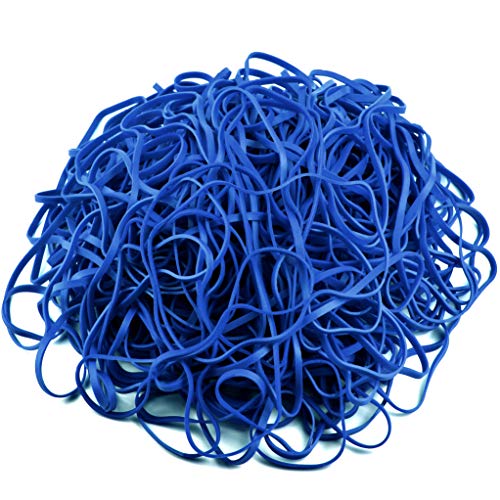 Mototo Large Rubber Bands 12 Inches Heavy Duty Large Rubber Bands Strong Elastic Bands for Office Supply, File Folders, Garbage Cans, 30 Pack (Blue) - Image 2