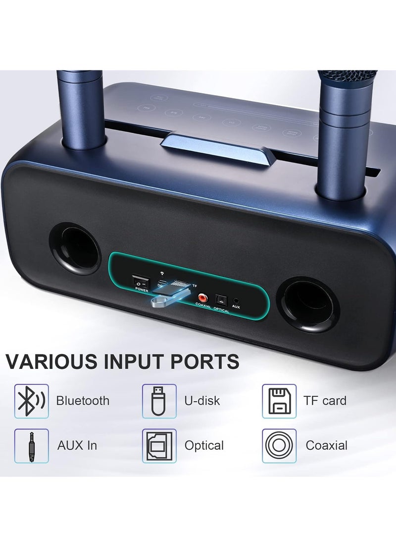 Smart Berry Portable Karaoke Machine with 2 Wireless Microphones, PA System & Karaoke Song Mode – Perfect for Home Parties, Weddings, Picnics & More - Image 4