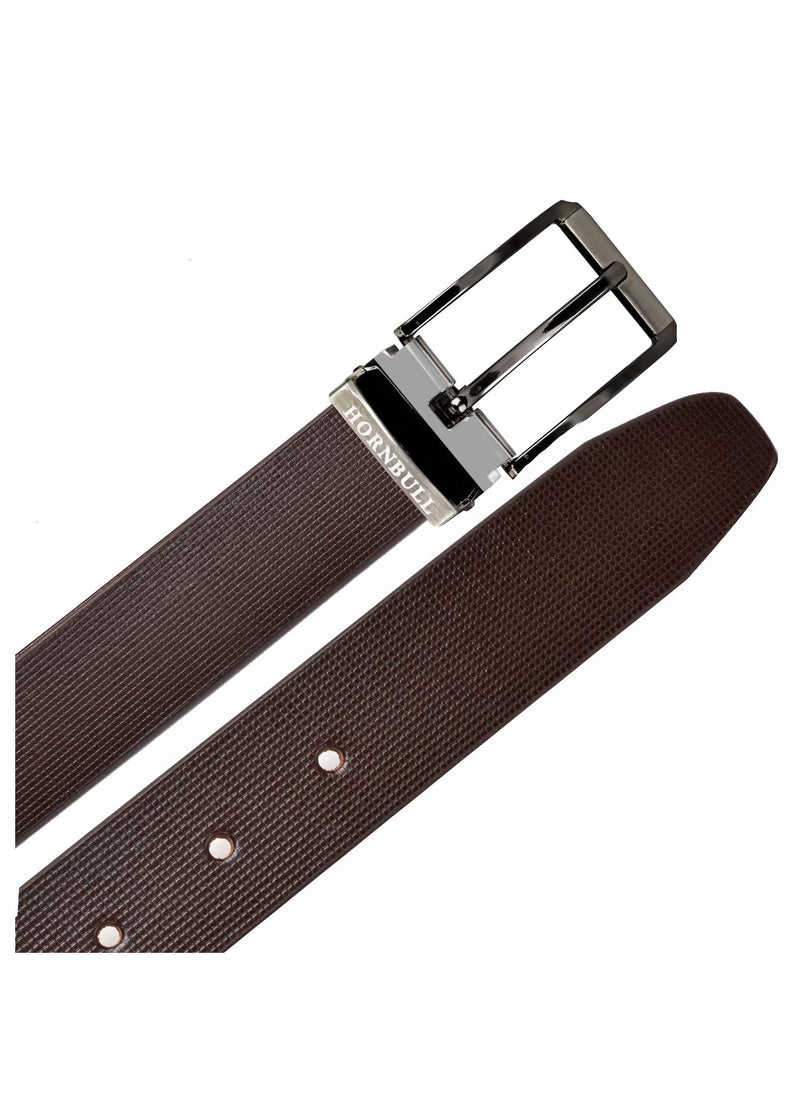 HORNBULL - Jason Men’s Leather Belt | Leather Belt for Men | Formal Men’s Leather Belt - Image 1