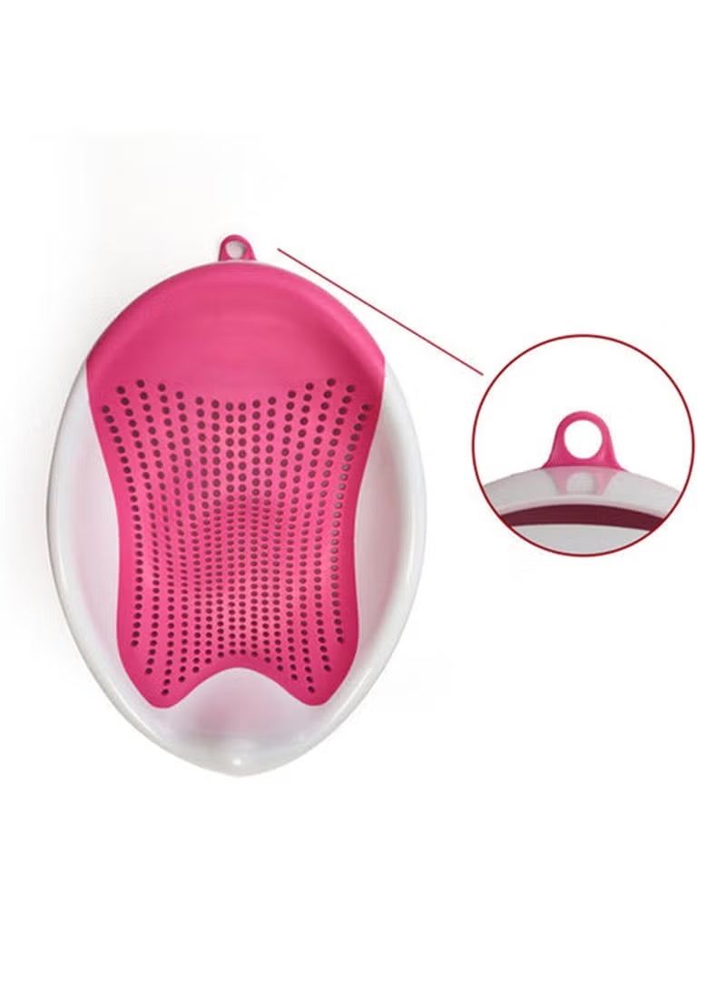 BABY PLUS Clean Cradle Non Slip Secure Infant Baby Bather With Inclined Headrest  3   6 Months  Assorted - Image 3