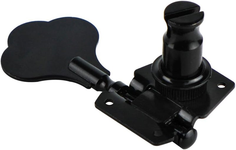 FLEOR 5pcs 4R1L Vintage Open Machine Heads Set for 5 Strings Electric Bass Guitar,Black Color - Image 3