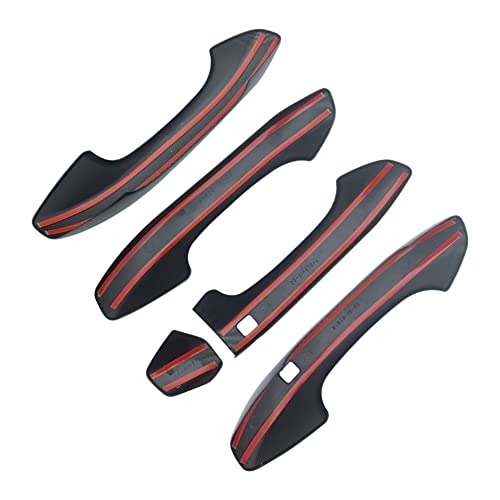AOKIO ABS Carbon Fiber Style Exterior Door Handle Cover Trim for Kia K5 2020 2021 2022 2023 2024 2025 with Smart Keyhole (Not for Optima 2015-2019) - Image 5