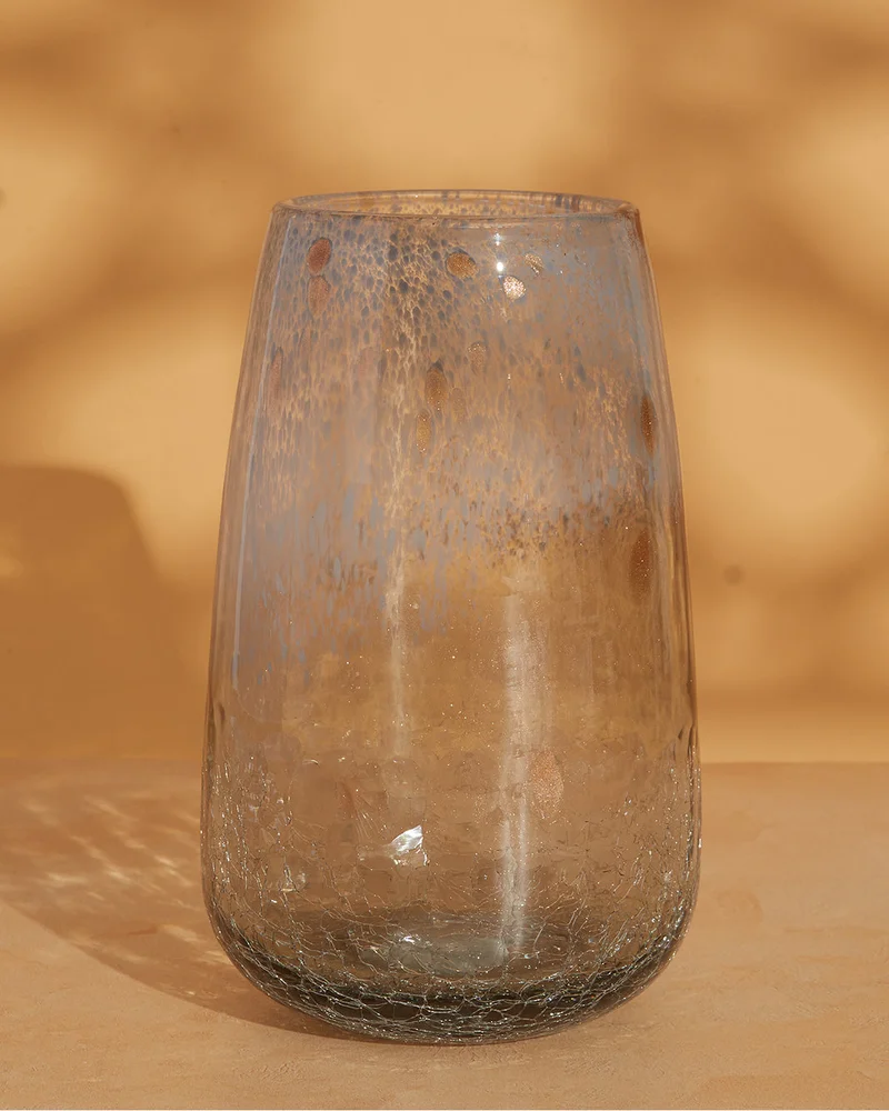 REDTAG Clear Textured Glass Vase