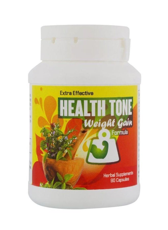 هيلث تون تركيبة لزيادة الوزن تحتوي على ۹۰ كبسولة - Image 1