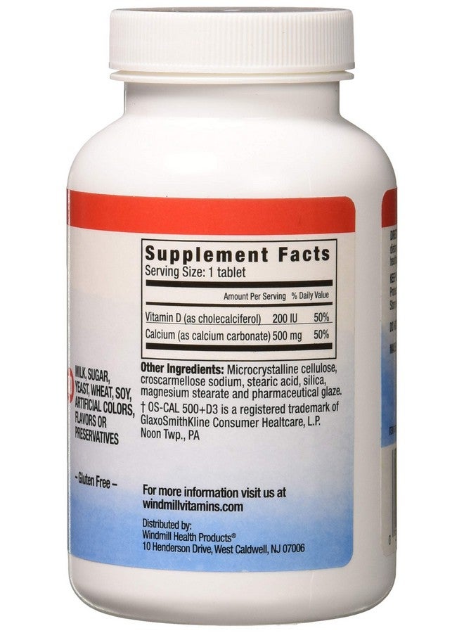 WINDMILL Oyster Cal Tab 500 Mg+D Wmill Size: 120 - Image 3