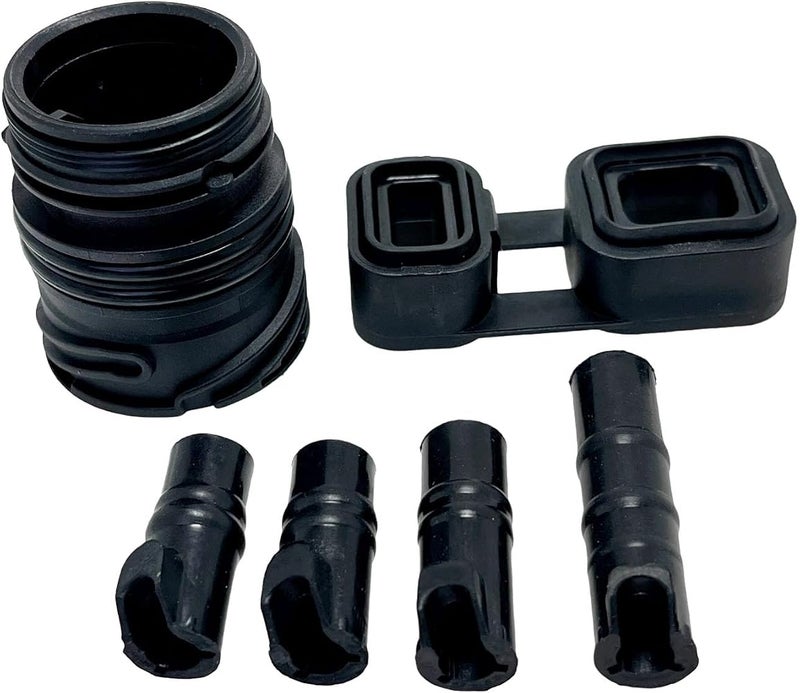 HYNYHT 6Pcs Valve Body to case Sleeve Seal Kit Mechatronic kit 6HP19 6HP21 Compatible with 325i 330i 525i 525xi 2004-2006 24347588759 24347588725 - Image 3