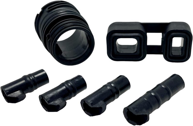 HYNYHT 6Pcs Valve Body to case Sleeve Seal Kit Mechatronic kit 6HP19 6HP21 Compatible with 325i 330i 525i 525xi 2004-2006 24347588759 24347588725 - Image 4
