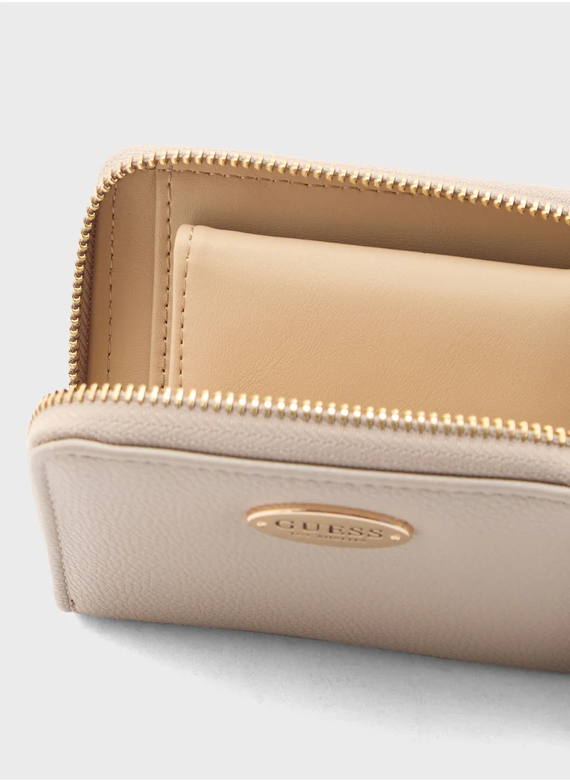 GUESS Eastover Small Zip Around Wallet