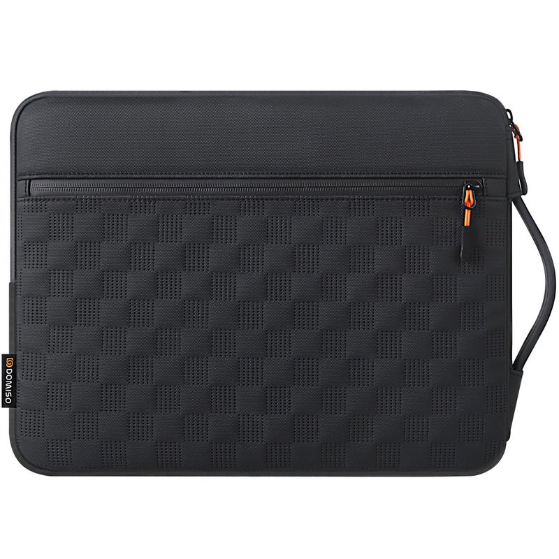 DOMISO 14 Inch Laptop Case Sleeve, Waterproof & Shockproof Protective Cover with Handle, Fits Most 14â€ Laptops Like MacBook Pro, Dell XPS, HP-,Black - Image 3