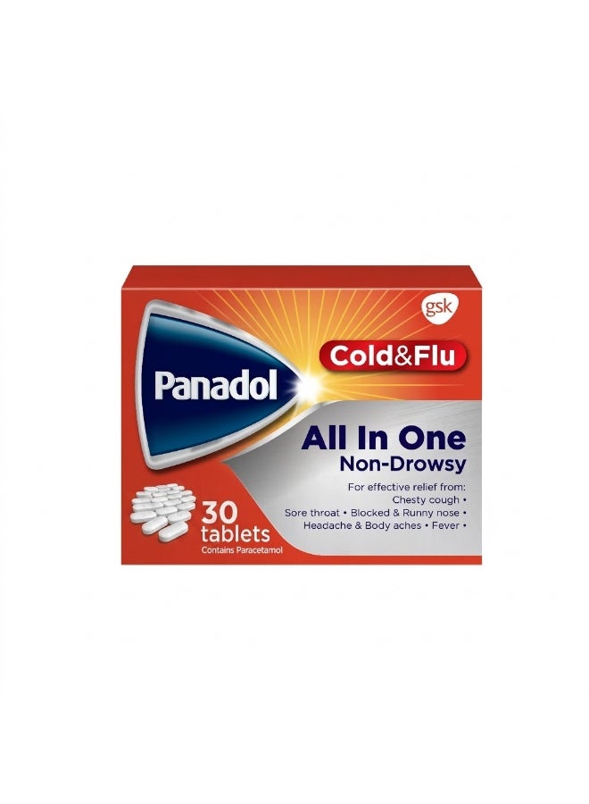 Cough & Cold All in One Tablet 30’s