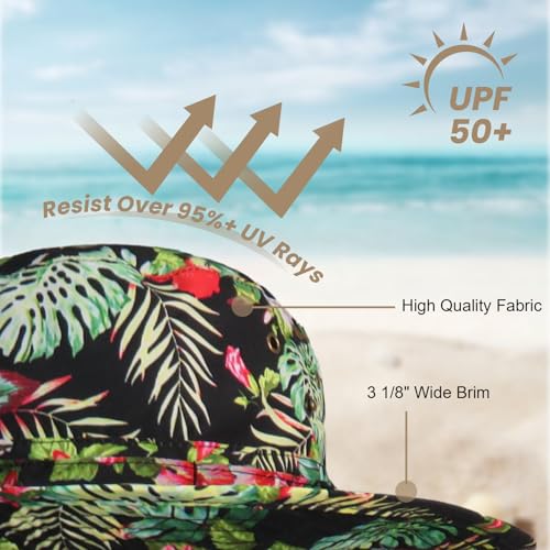 Phaiy Bucket Hat Wide Brim UV Protection Sun Hat Boonie Hats Fishing Hiking Safari Outdoor Hats for Men and Women - Image 2