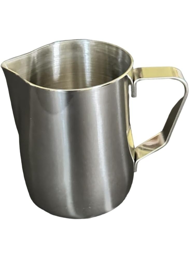 Rattleware Stainless Steel Etched Latte Art Pitcher (20 Oz) - Perfect for Home, Cafe, Restaurant, Hotel, Office, Or Commercial Use - Steaming & Frothing Pitcher Trusted By Baristas - Image 4