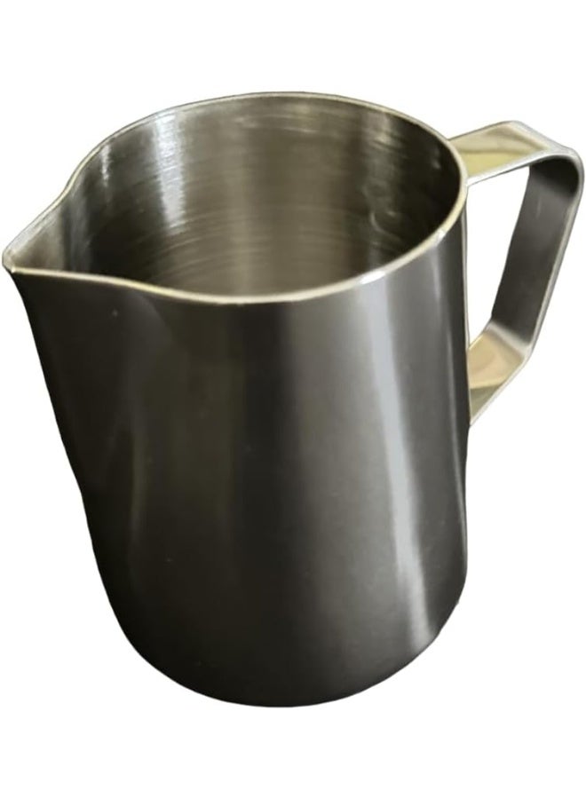 Rattleware Stainless Steel Etched Latte Art Pitcher (20 Oz) - Perfect for Home, Cafe, Restaurant, Hotel, Office, Or Commercial Use - Steaming & Frothing Pitcher Trusted By Baristas - Image 3