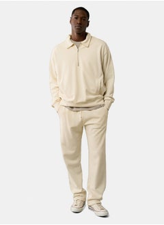 American Eagle AE Quarter-Zip Polo Collar Sweatshirt  - Image 1