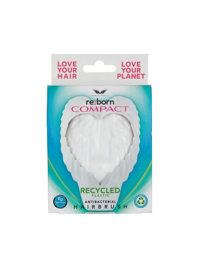 Tangle Angel Essential Reborn Hair Brush White And Fuchsia  - Image 2