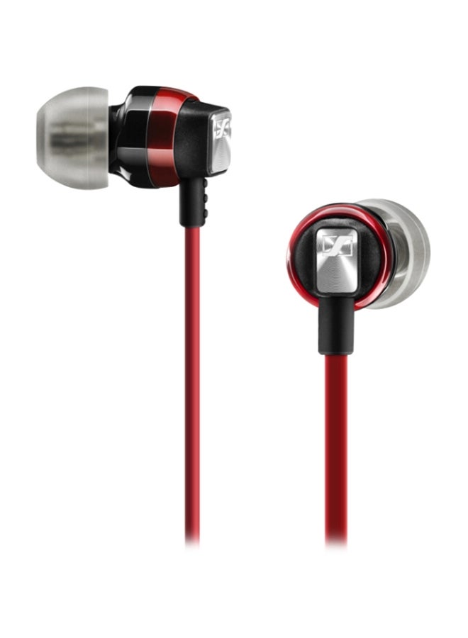Sennheiser CX 3.00 Wired In-Ear Earphones Red/Black/Grey - Image 1