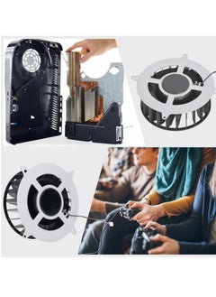 Y&D Internal Cooler for Sony PlayStation 5, PS5 Replacement Fan, 23 Blades Fan 12047GA-12M-WB-01 12V 2.4A Universal with T8 Screwdriver  - Image 2