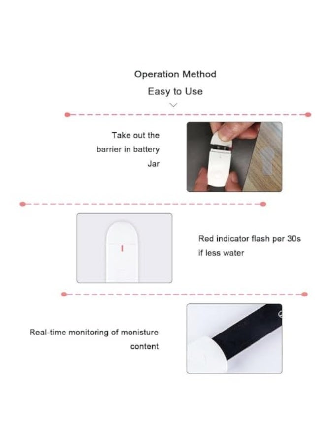 Generic Soil Tester, Waterproof Soil Moisture Sensor, Home Garden Farm Flower Plant Care Soil Moisture Meter with Indicator Light Display Detectors  - Image 5