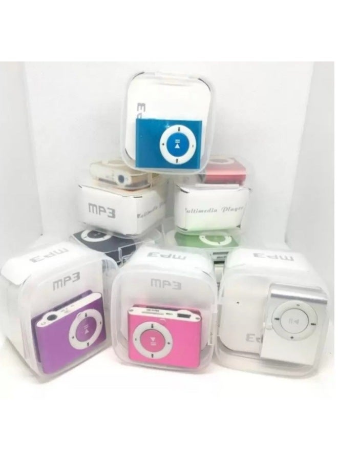 Metal No Screen Clip Card Mp3 Student Walkman MP3 Music Player Sports Gift Color Mp3-Body Color:Purple-Memory Capacity:Host Charging Line (bag)  - Image 2
