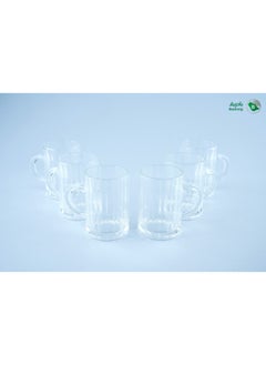 Badraig New 6-piece ribbed tea cup set  - Image 4