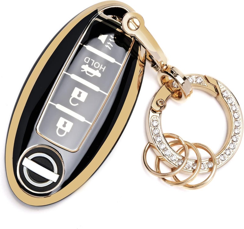 JAMCARI Soft TPU Key Fob Cover for Nissan - Image 1