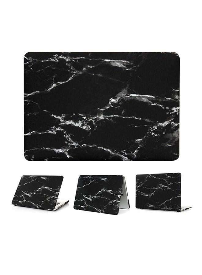 NIBEMINENT Protective Case Cover For Apple Macbook Air 13.3-Inch Black  - Image 2