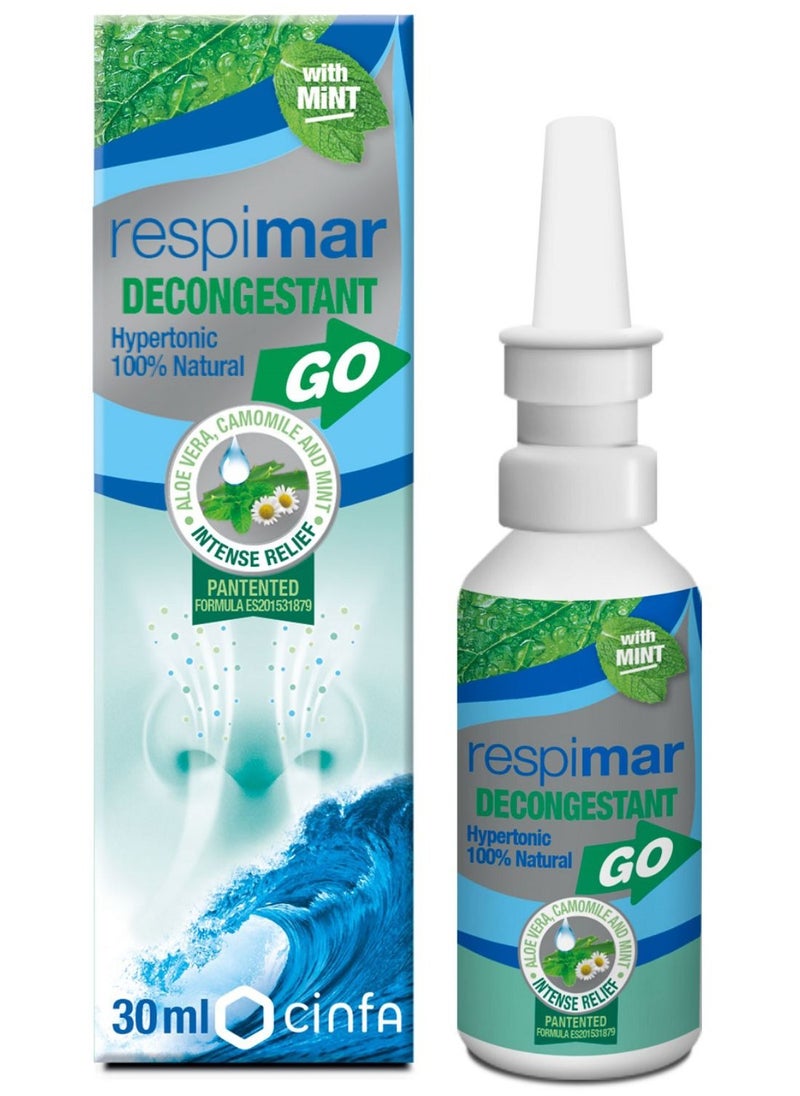 Cinfa - Respimar Decongestant Go Spray 30ml - Image 1