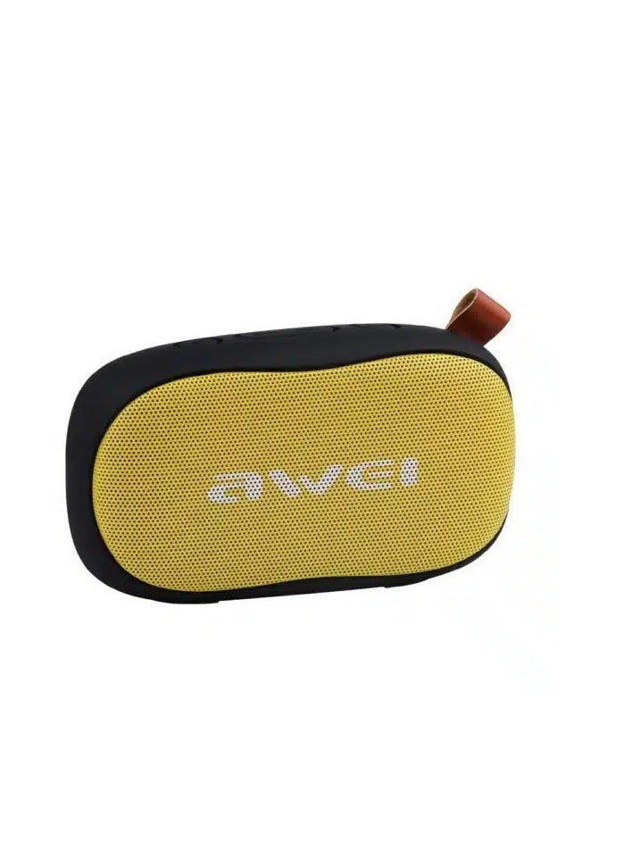 Awei AWEI Y900 Mini Portable Wireless Speaker -Black/Yellow  - Image 1