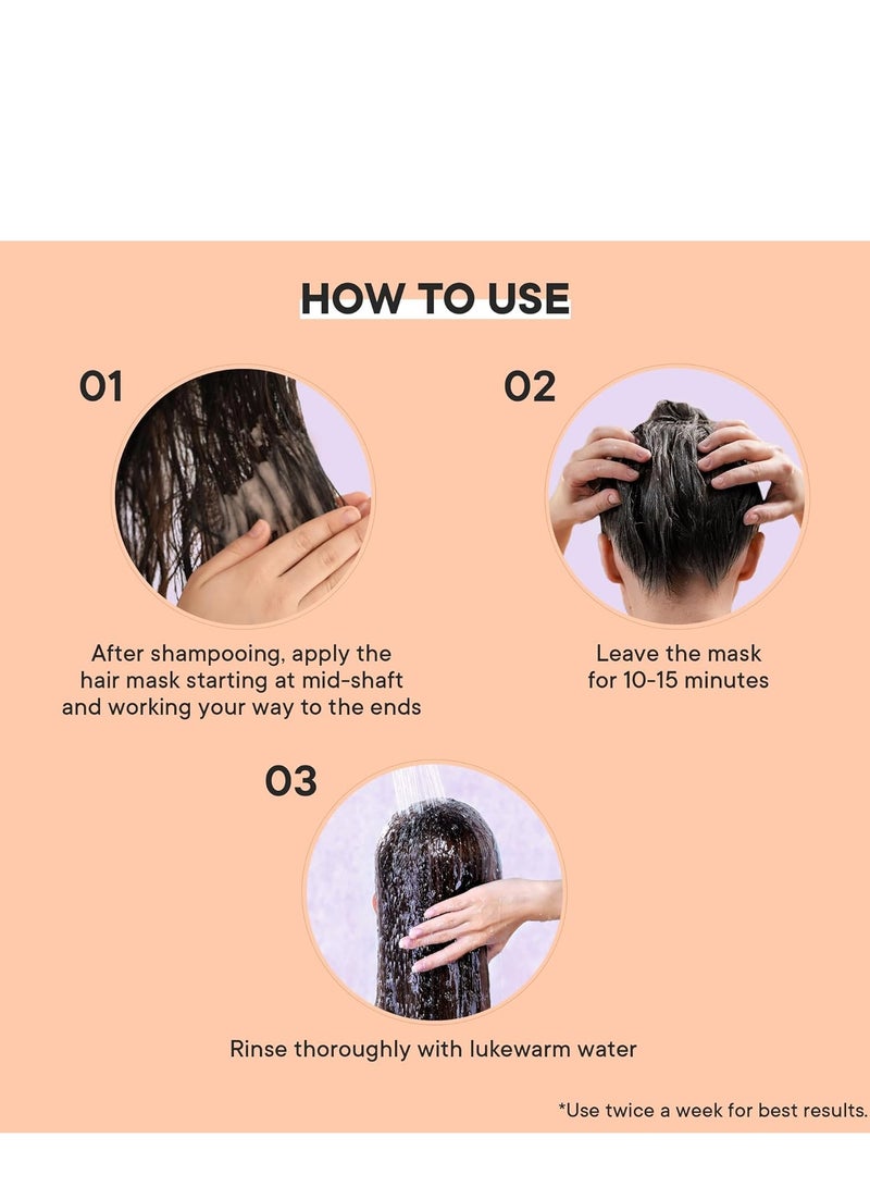 Quench Damage Repair Hair Mask with Quinoa Protein and Ceramides  Restores Dry and Damaged Hair  Strengthens Hair and Adds Shine  Made in Korea 200ml