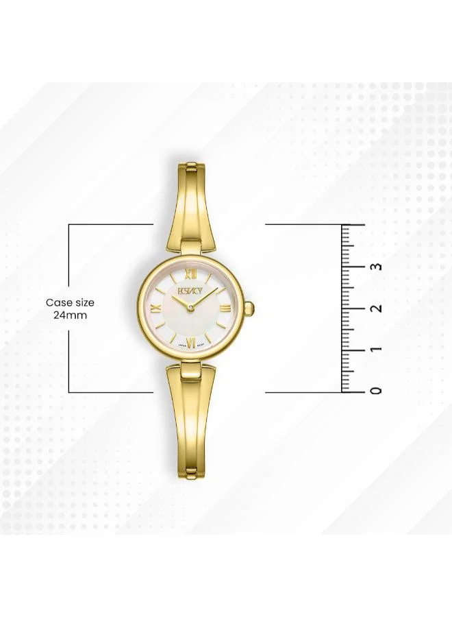 Ecstacy  Women's Stainless Steel Analog Watch E25509-GBGM - 24mm mm for Women | Best Price UAE