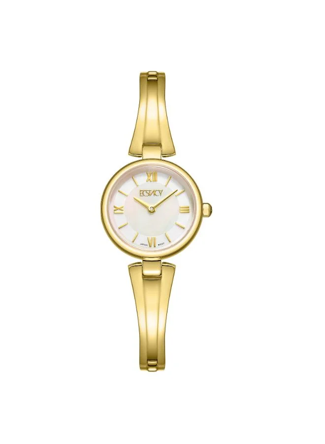 إكستاسي Women's Stainless Steel Analog Watch E25509-GBGM - 24mm mm