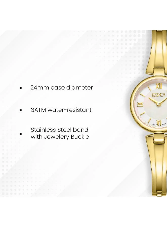 Ecstacy  Women's Stainless Steel Analog Watch E25509-GBGM - 24mm mm for Women | Best Price UAE