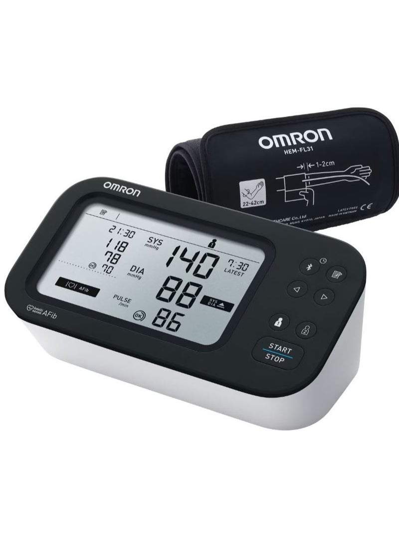 Omron M7 Intelli IT AFib HEM-7380T1 Blood Pressure Monitor - Bluetooth + Atrial Fibrillation Detection - Image 5