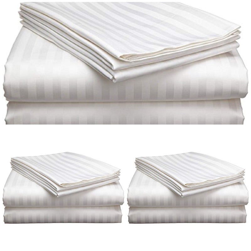 Vissage Pack of 3 Hotel Double Duvet Covers - Image 3