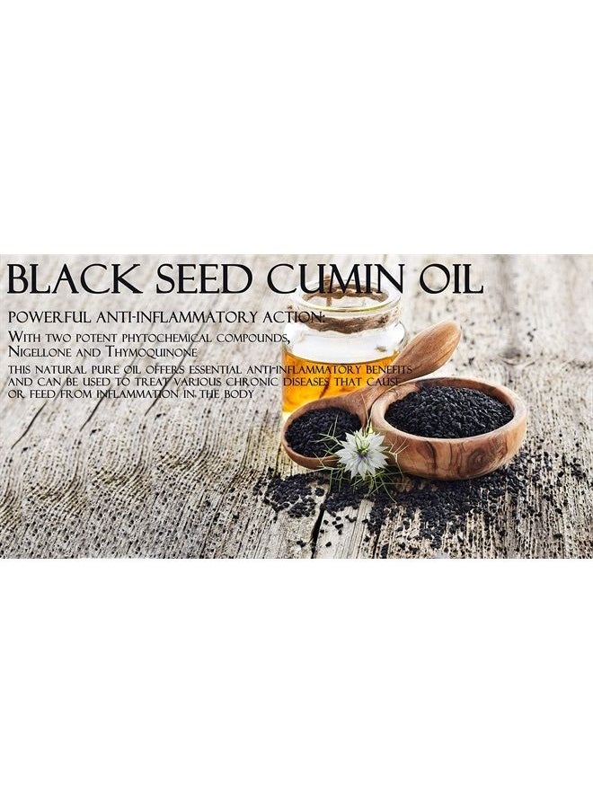 Dr Joe Lab - Egyptian Black Seed Oil - Bulk 32 oz - 100% Pure, Natural, Black Cumin Seed Oil, Unrefined, Kalonji, Cold Pressed, Extra Virgin, Blessed Seed, Vegan, Non GMO - Premium Grade A for Hair Skin Body Nails - Image 1