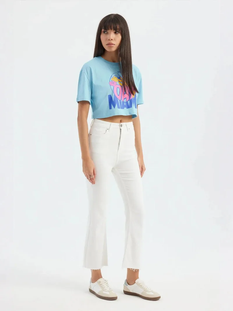 هيكاب تيشيرت قصير برسومات