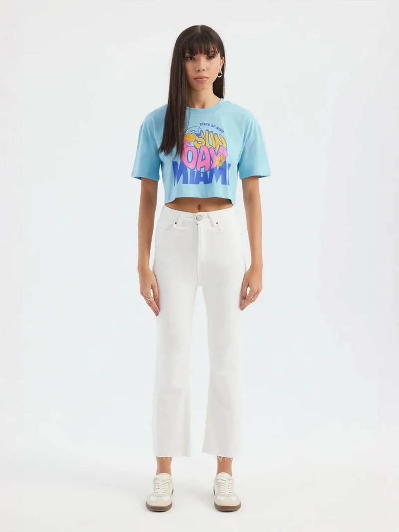 هيكاب تيشيرت قصير برسومات