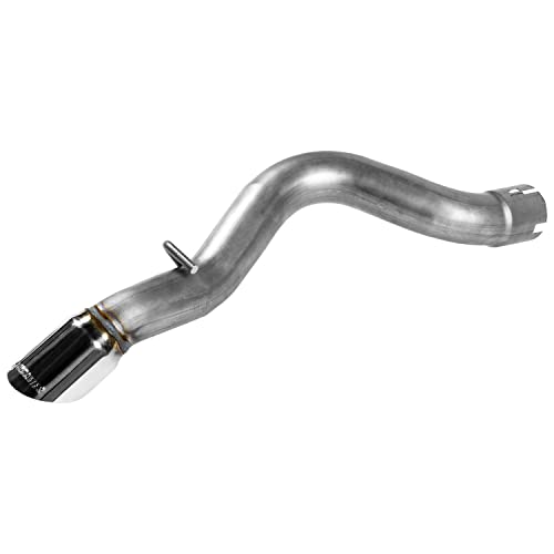 Flowmaster 817837 American Thunder Axle-Back Exhaust Kit without Muffler 2.5 Inch 409 Stainless Steel 3 Inch Polished 304 Tip Compatible with 2018-2024 Jeep Wrangler JL 2.0L Turbo 3.6L V6 2 & 4 door - Image 1