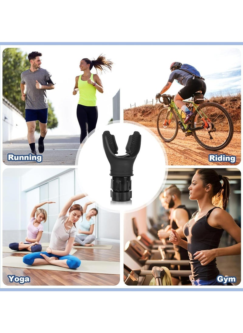 Oasisgalore - Spirometry Trainer Portable Spirometry Abdominal Breathing Trainer Adjustable Resistance Lung Training - Image 1